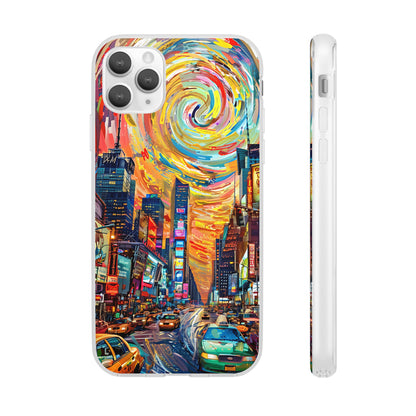 Van Gogh inspired City scene | iPhone/Samsung | Slimline Phone Case