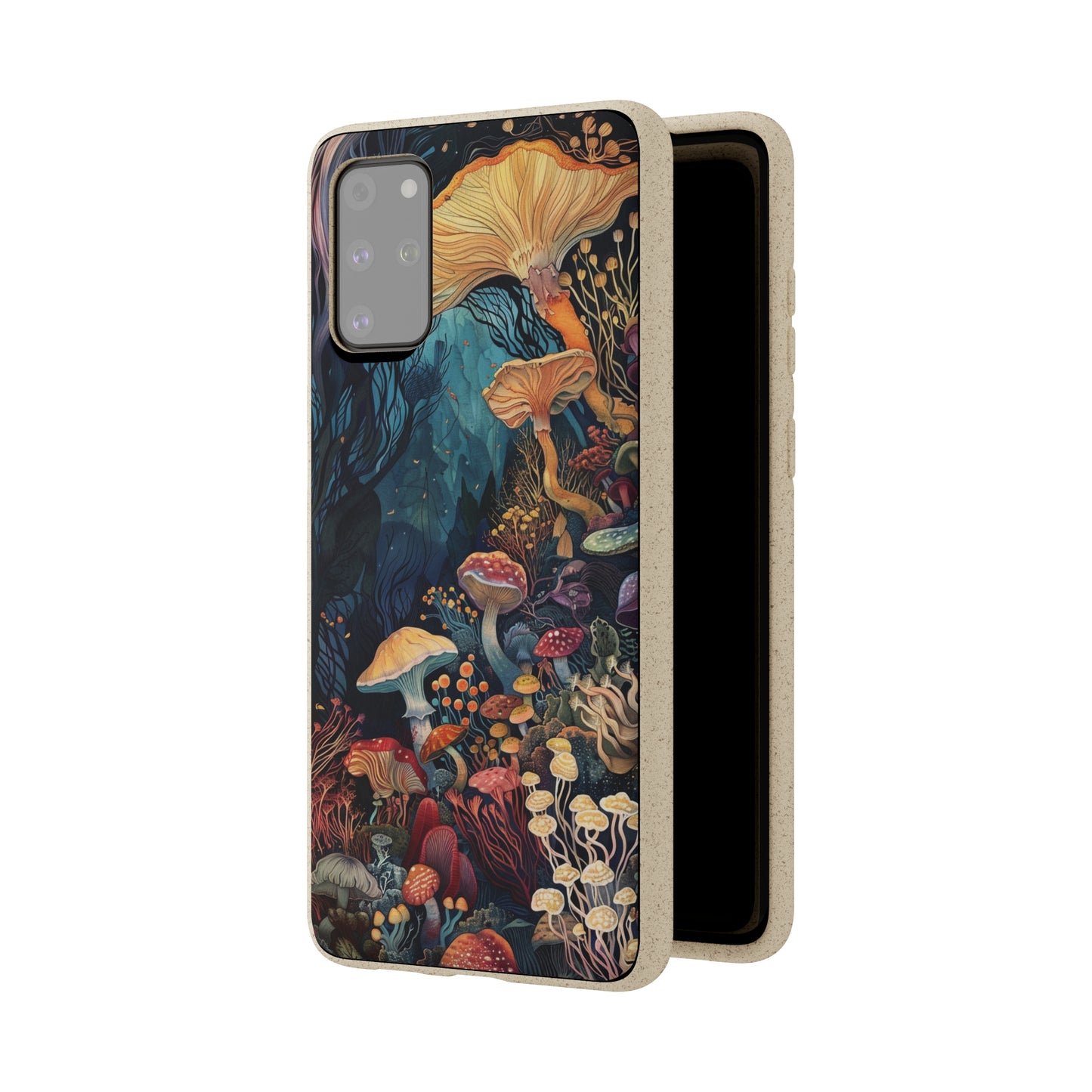 Mushroom Forest Biodegradable Phone Case | iPhone / Samsung