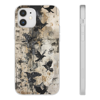 Vhils inspired birds Phone Case