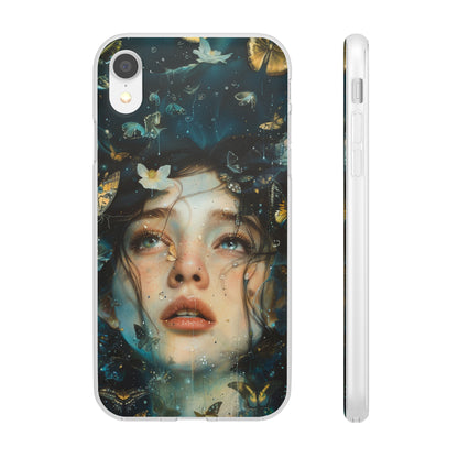 Girl under water contemporary style | iPhone/Samsung | Slimline Phone Case