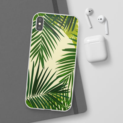 Green Leaves Pattern Phone Case | iPhone / Samsung