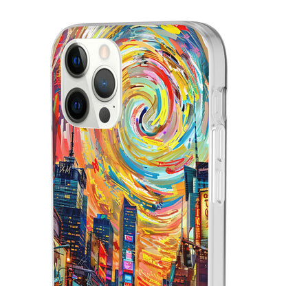 Van Gogh inspired City scene | iPhone/Samsung | Slimline Phone Case