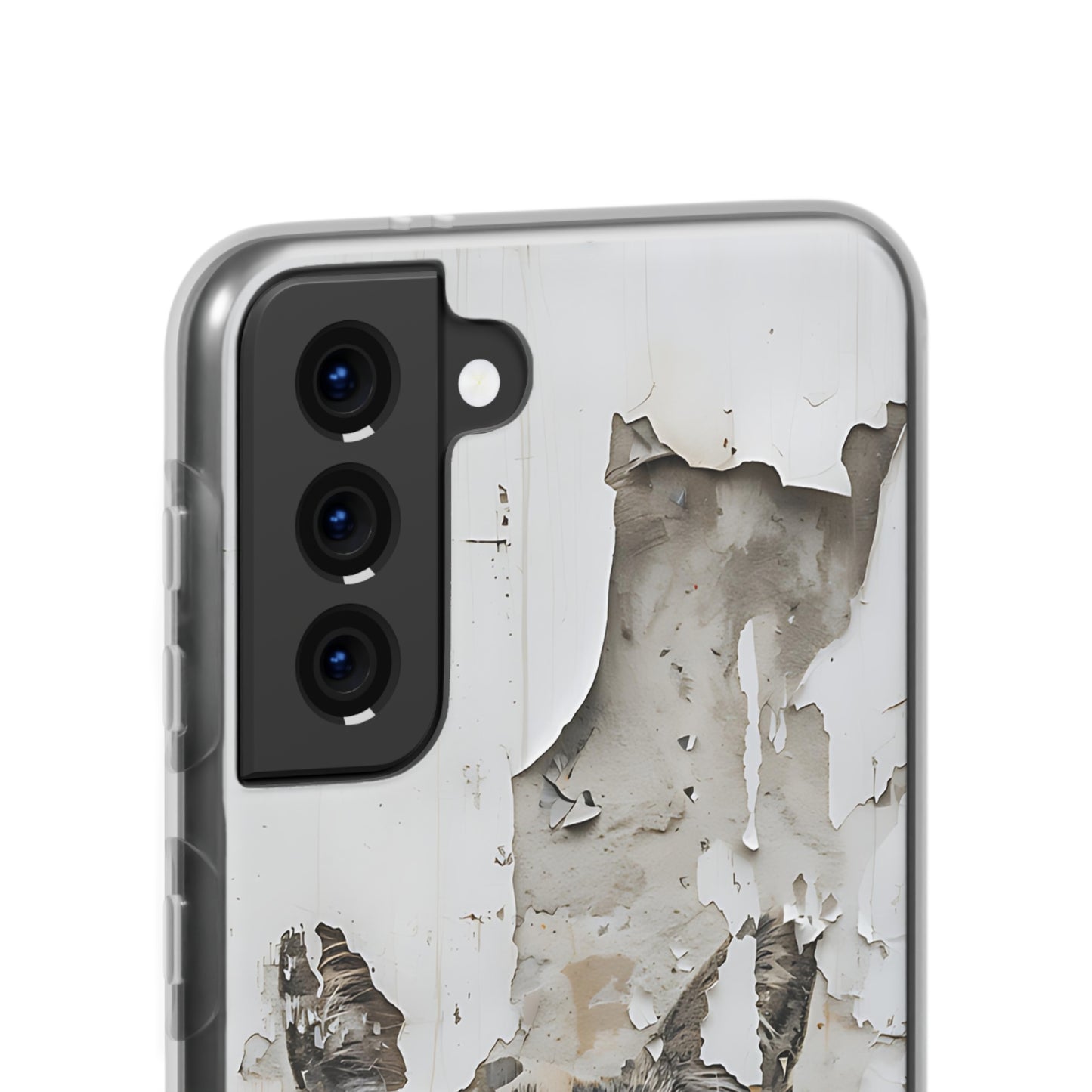 Vhils inspired grafitti Cat Phone Case