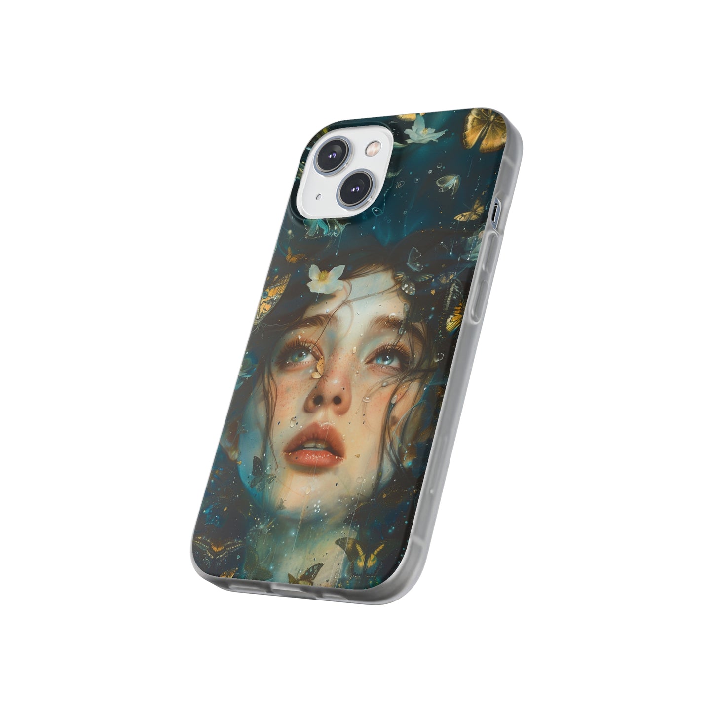 Girl under water contemporary style | iPhone/Samsung | Slimline Phone Case