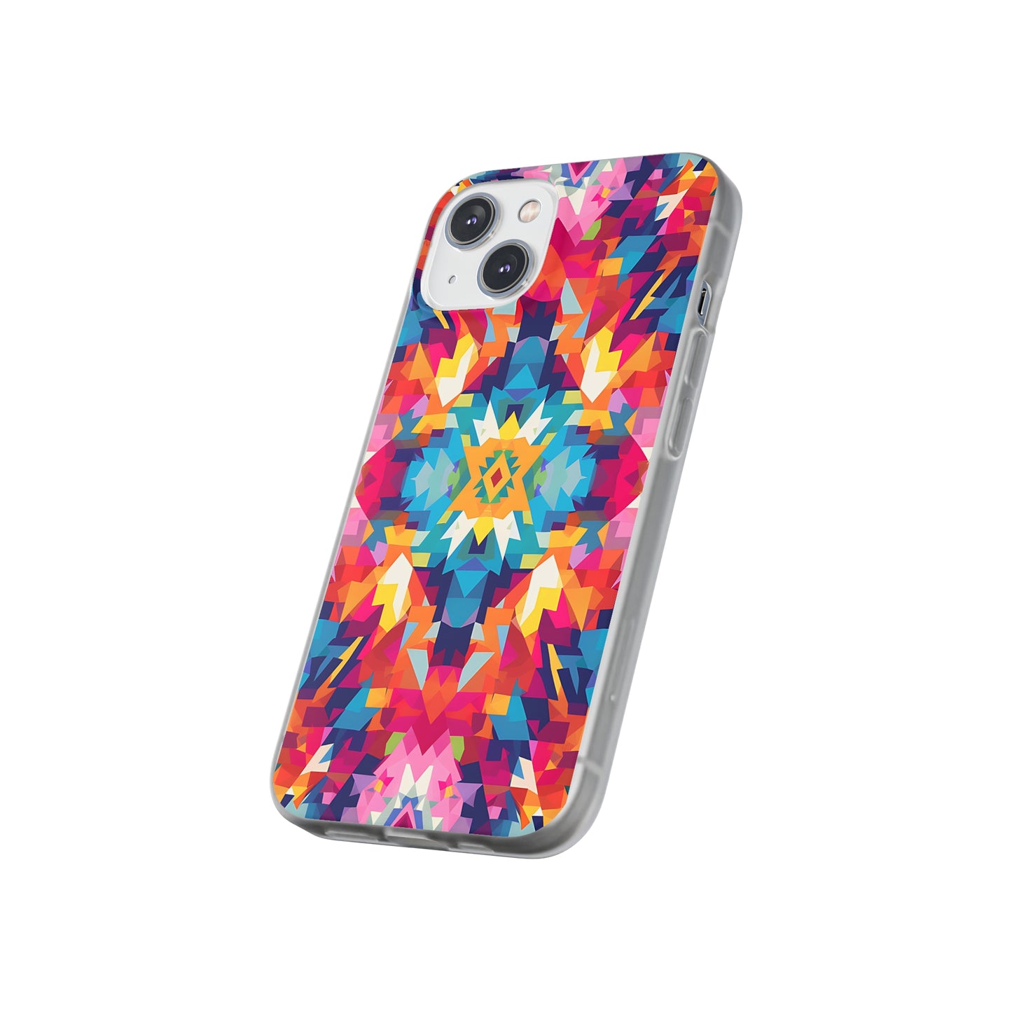 Maya Hayuk  inspired bold, colourful  pattern Phone Case