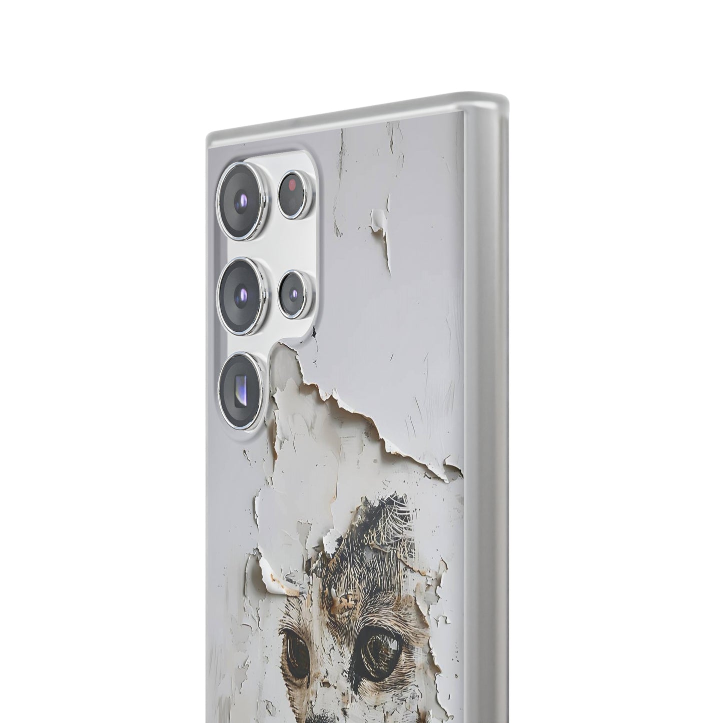 Vhils inspired Cat Phone Case | iPhone / Samsung