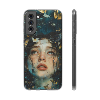 Girl under water contemporary style | iPhone/Samsung | Slimline Phone Case