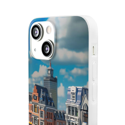 Lego style street scene protective phone case