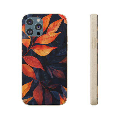 Autumnal Leaves Biodegradable Phone Case | iPhone / Samsung