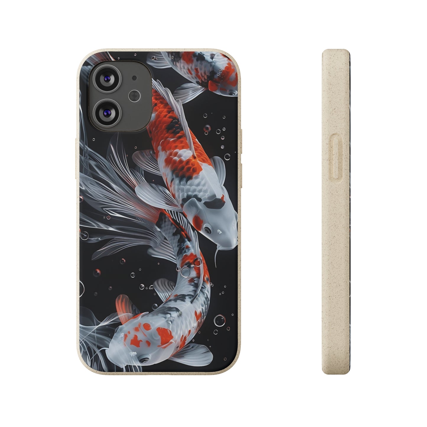 Realistic Koi Fish Biodegradable Phone Case | iPhone / Samsung