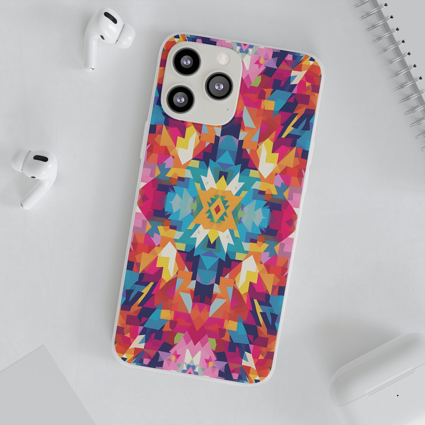 Maya Hayuk  inspired bold, colourful  pattern Phone Case