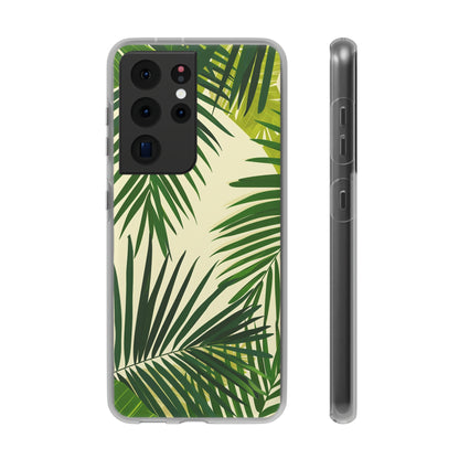 Green Leaves Pattern Phone Case | iPhone / Samsung