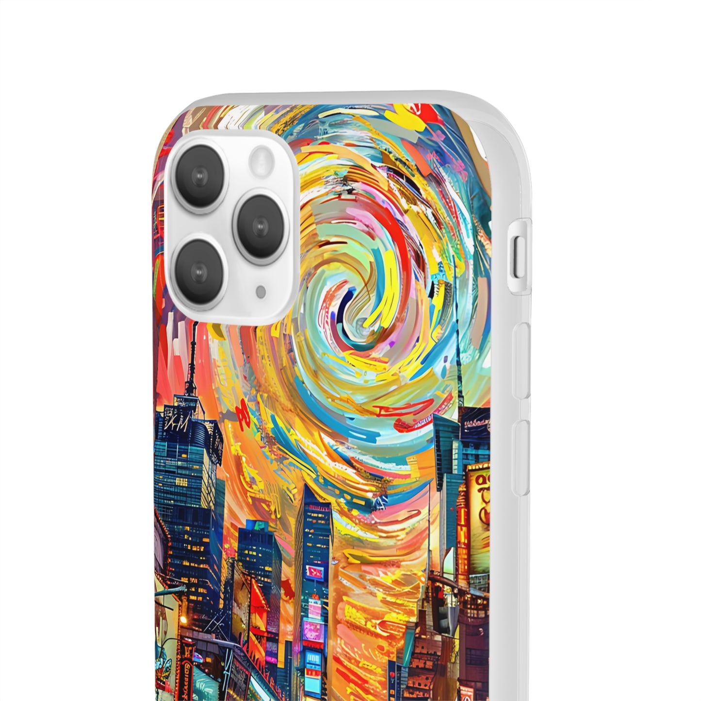 Van Gogh inspired City scene | iPhone/Samsung | Slimline Phone Case