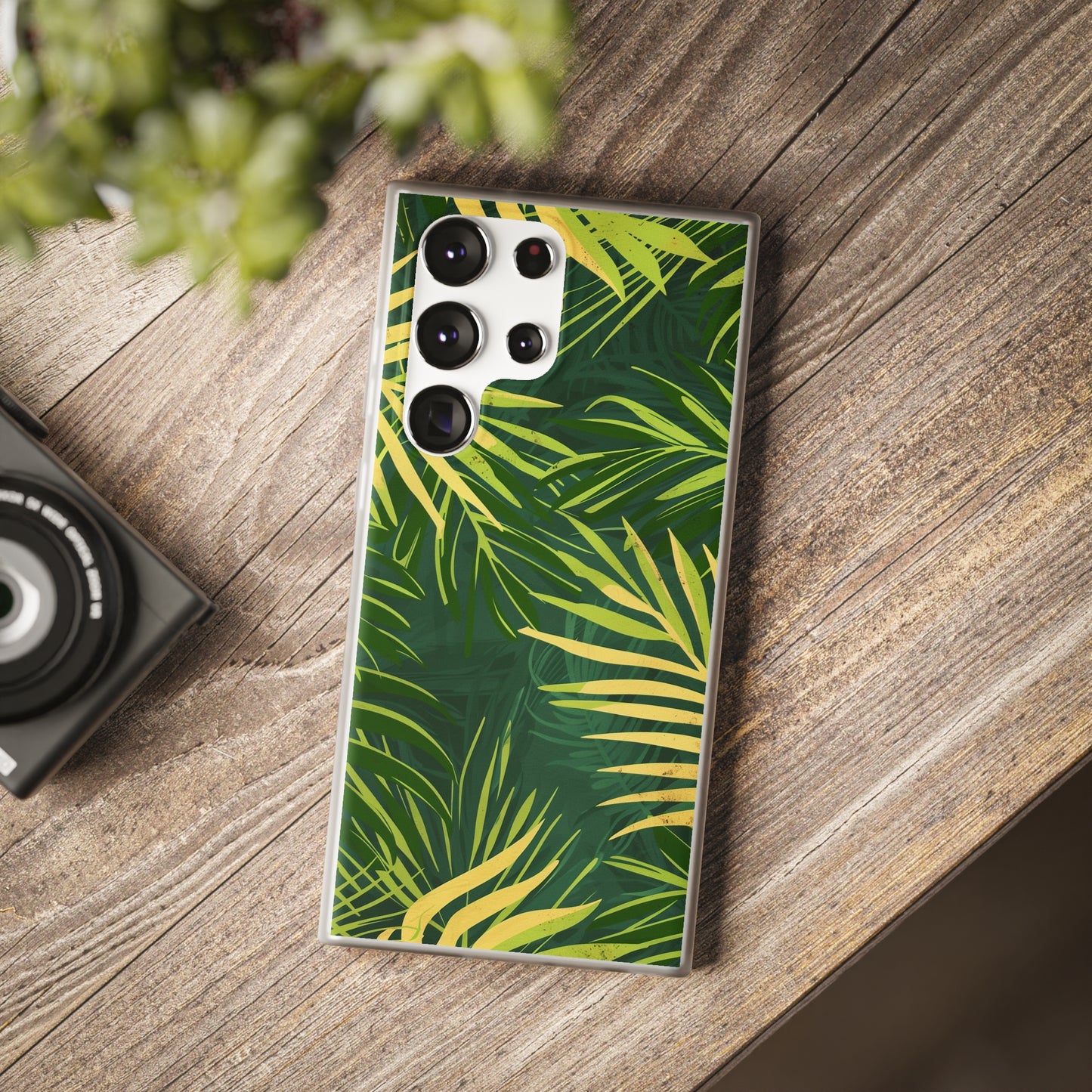 Green Leaves Phone Case | iPhone / Samsung