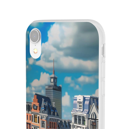 Lego style street scene protective phone case