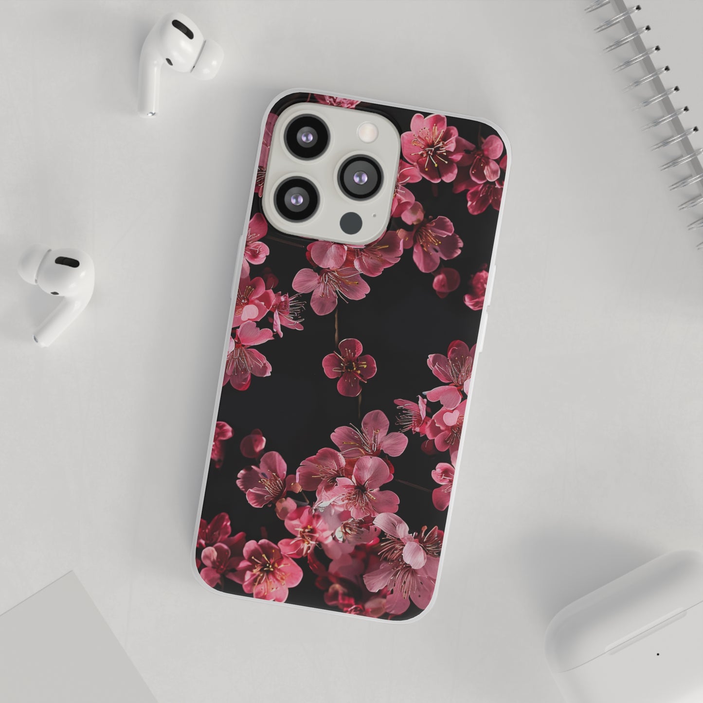 Pink Flowers Phone Case | iPhone / Samsung