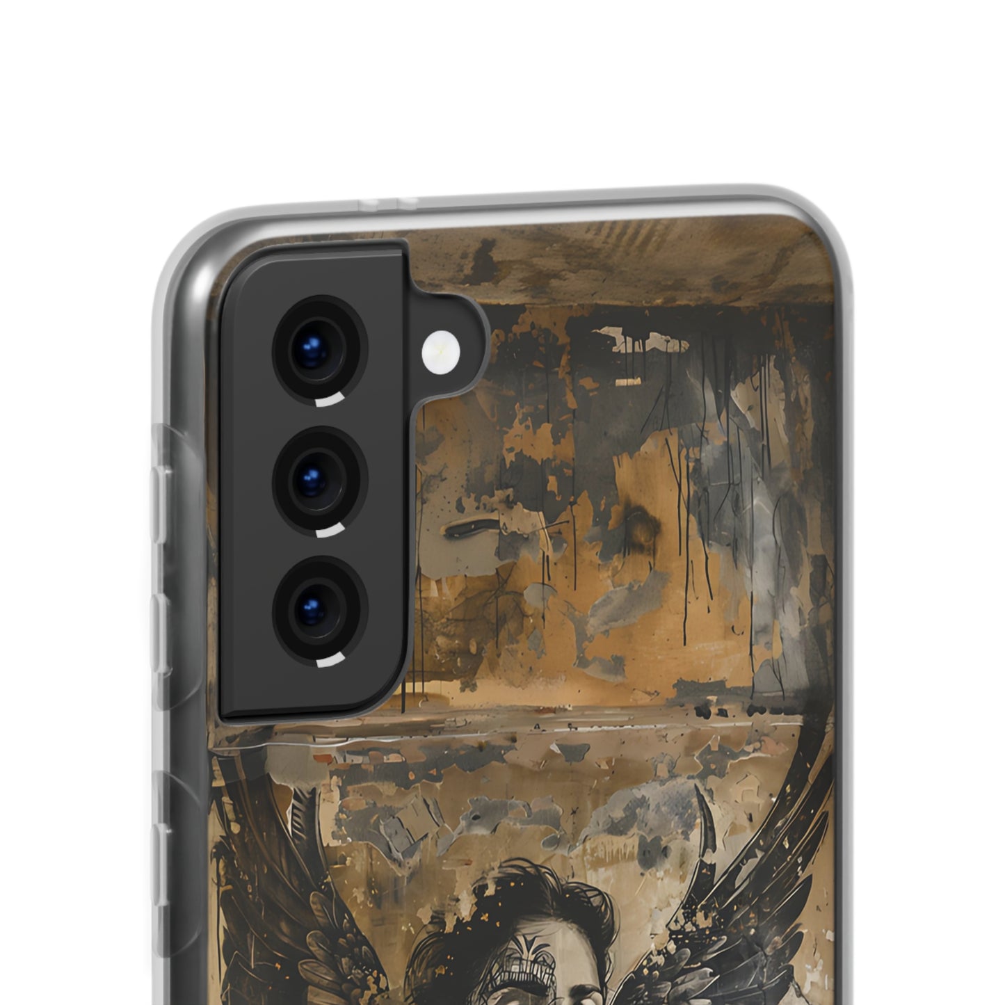 Vhils inspired Gothic Woman Phone Case