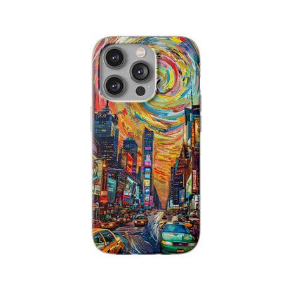 Van Gogh inspired City scene | iPhone/Samsung | Slimline Phone Case