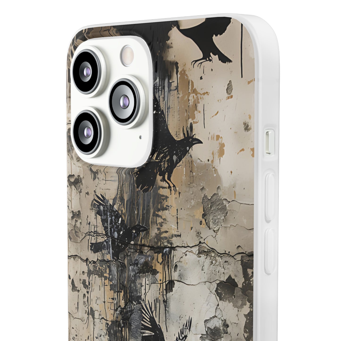 Vhils inspired birds Phone Case