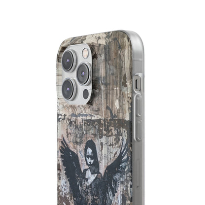 Vhils inspired Gothic Dark Angel Phone Case