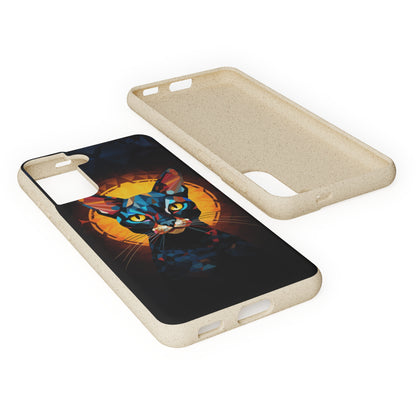 Cat Biodegradable Phone Case | iPhone / Samsung