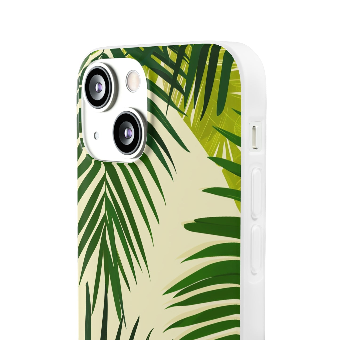 Green Leaves Pattern Phone Case | iPhone / Samsung