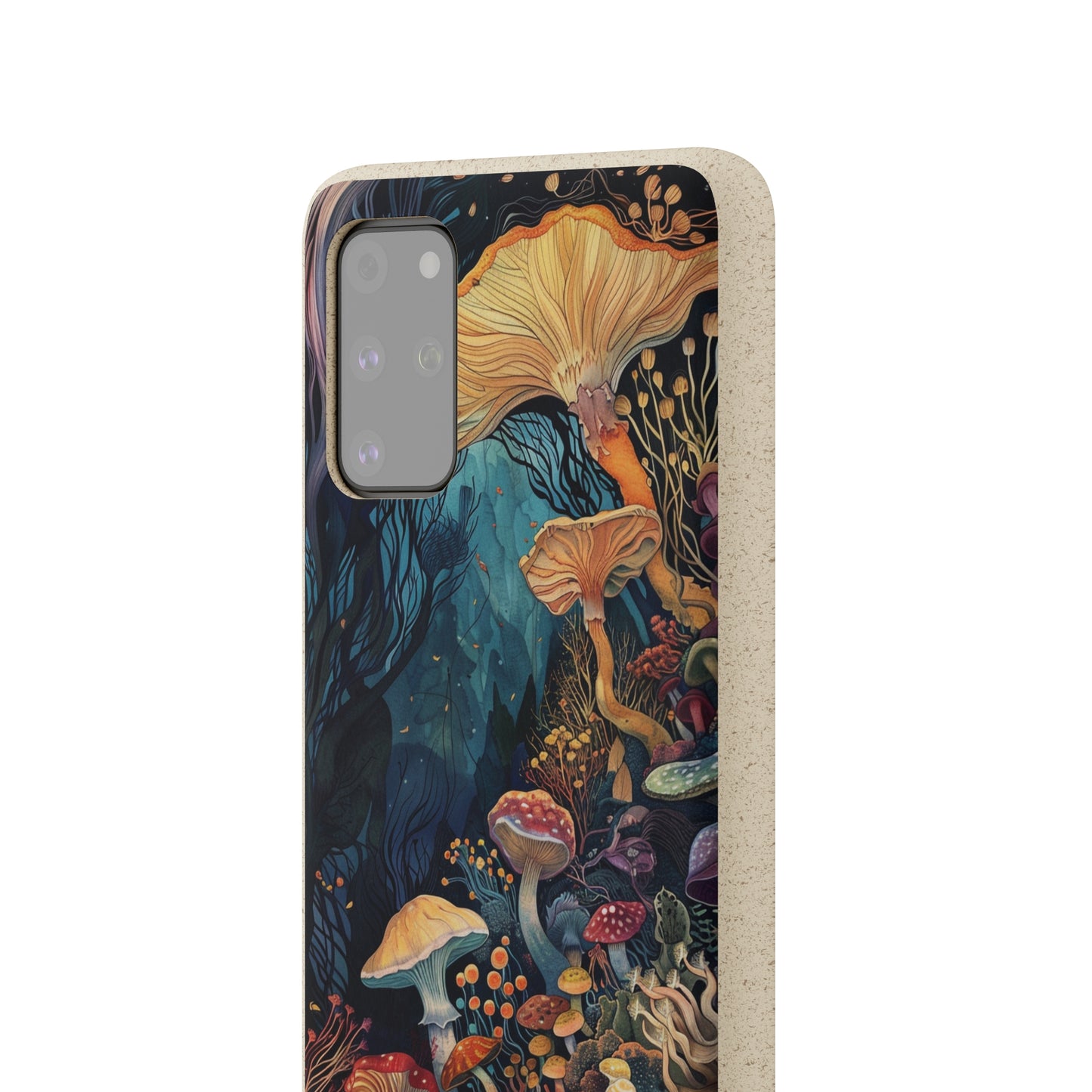 Mushroom Forest Biodegradable Phone Case | iPhone / Samsung