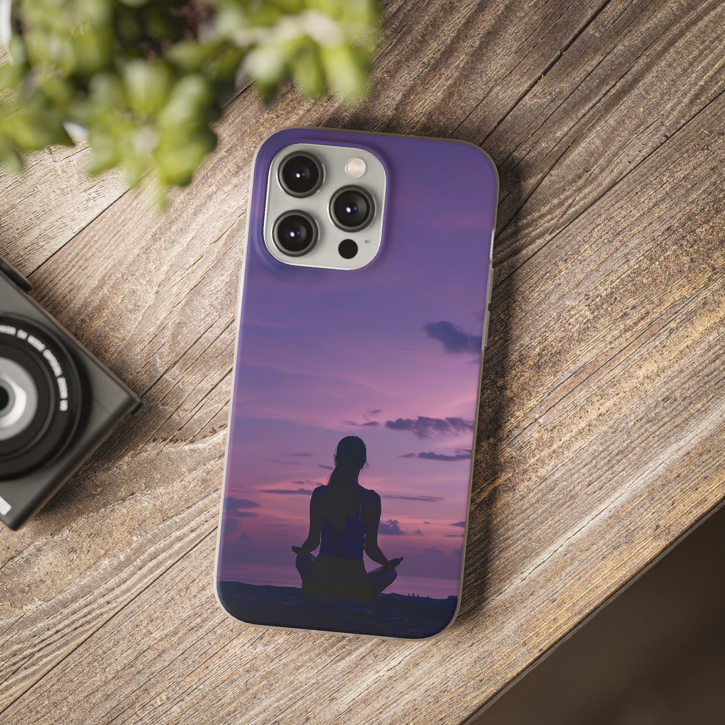 Yoga on the beach Phone Case | iPhone / Samsung