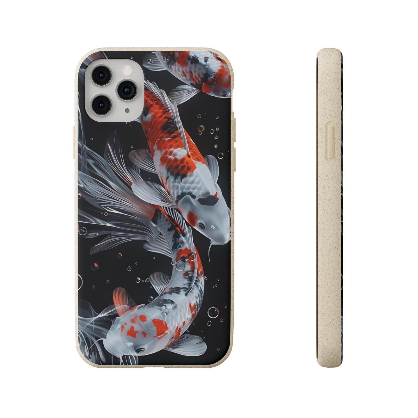 Realistic Koi Fish Biodegradable Phone Case | iPhone / Samsung