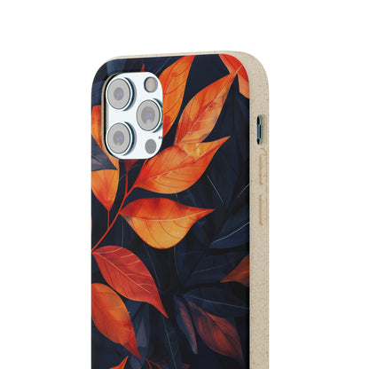 Autumnal Leaves Biodegradable Phone Case | iPhone / Samsung