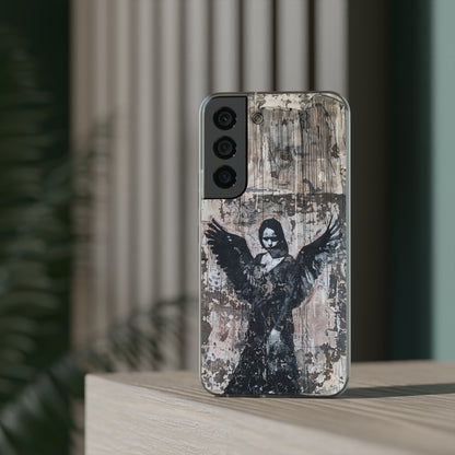 Vhils inspired Gothic Dark Angel Phone Case