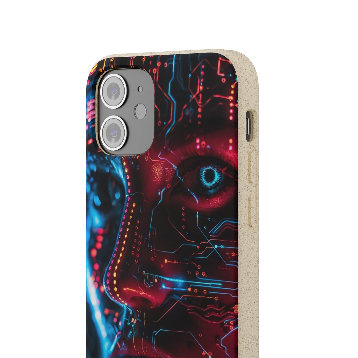 Cyberpunk woman Biodegradable Phone Case | iPhone / Samsung