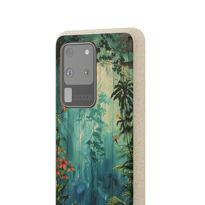 Rain Forest Clearing Scene Biodegradable Phone Case | iPhone / Samsung