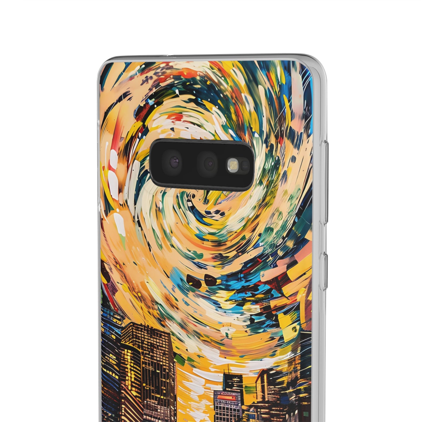 Van Gogh inspired City scene | iPhone/Samsung | Slimline Phone Case