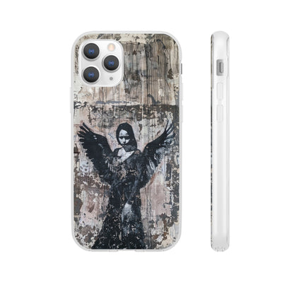 Vhils inspired Gothic Dark Angel Phone Case