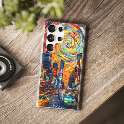 Van Gogh inspired City scene | iPhone/Samsung | Slimline Phone Case