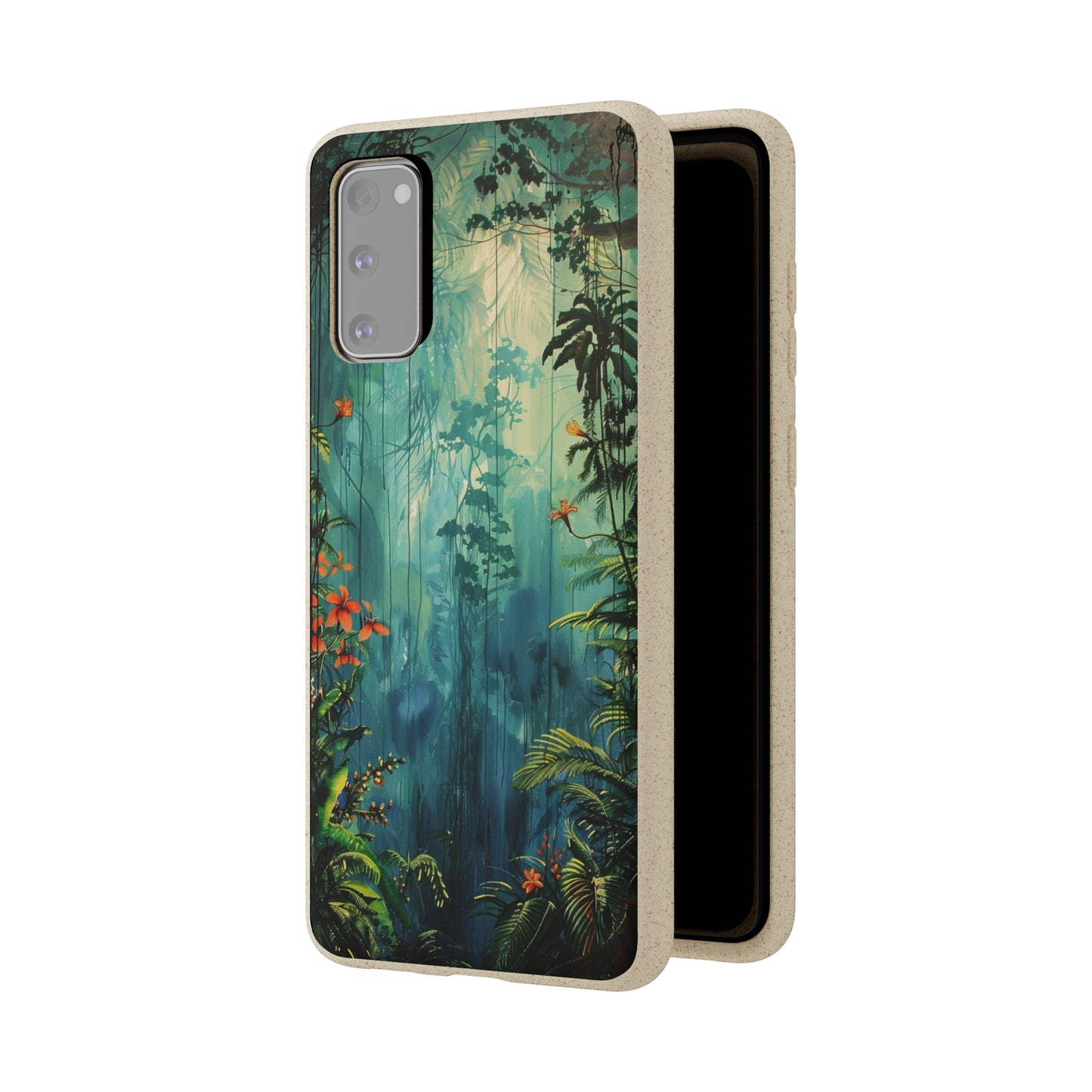 Rain Forest Clearing Scene Biodegradable Phone Case | iPhone / Samsung