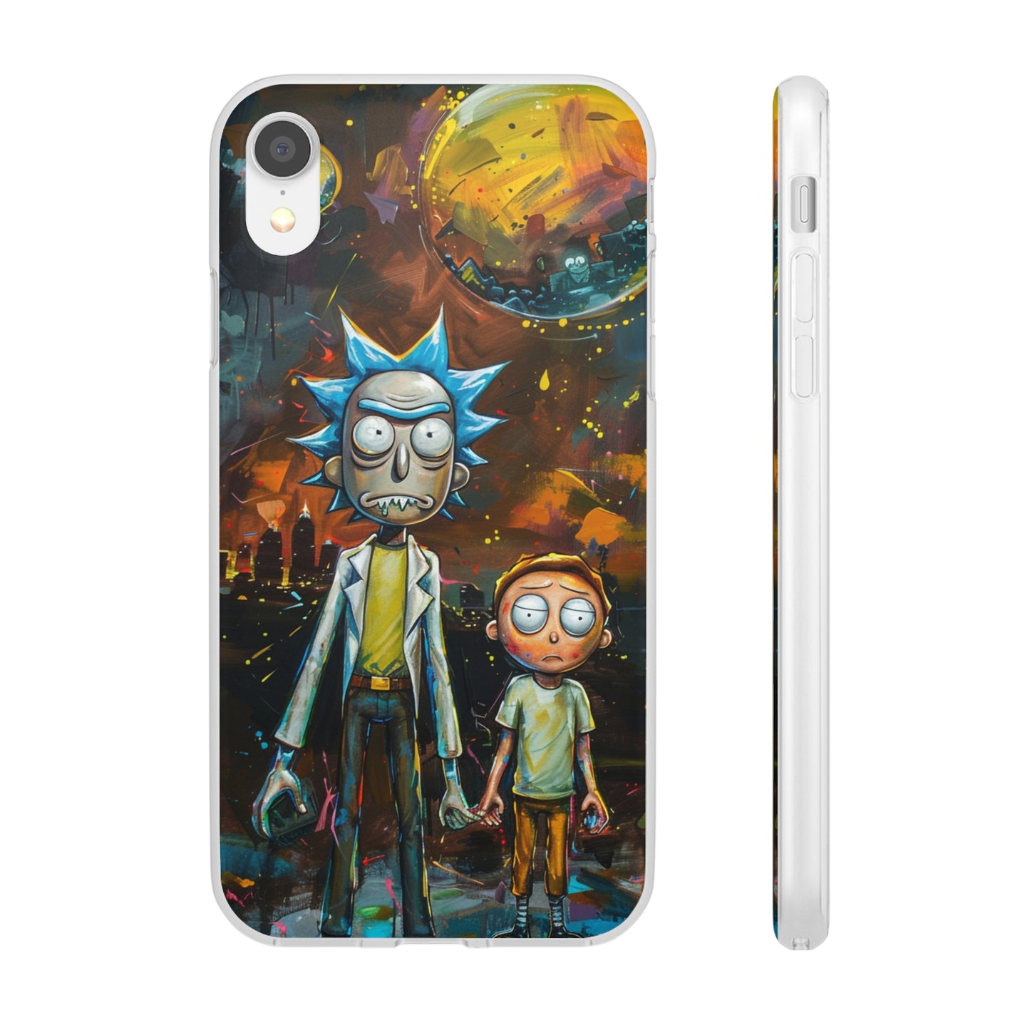 Rick and Morty realism Phone Case