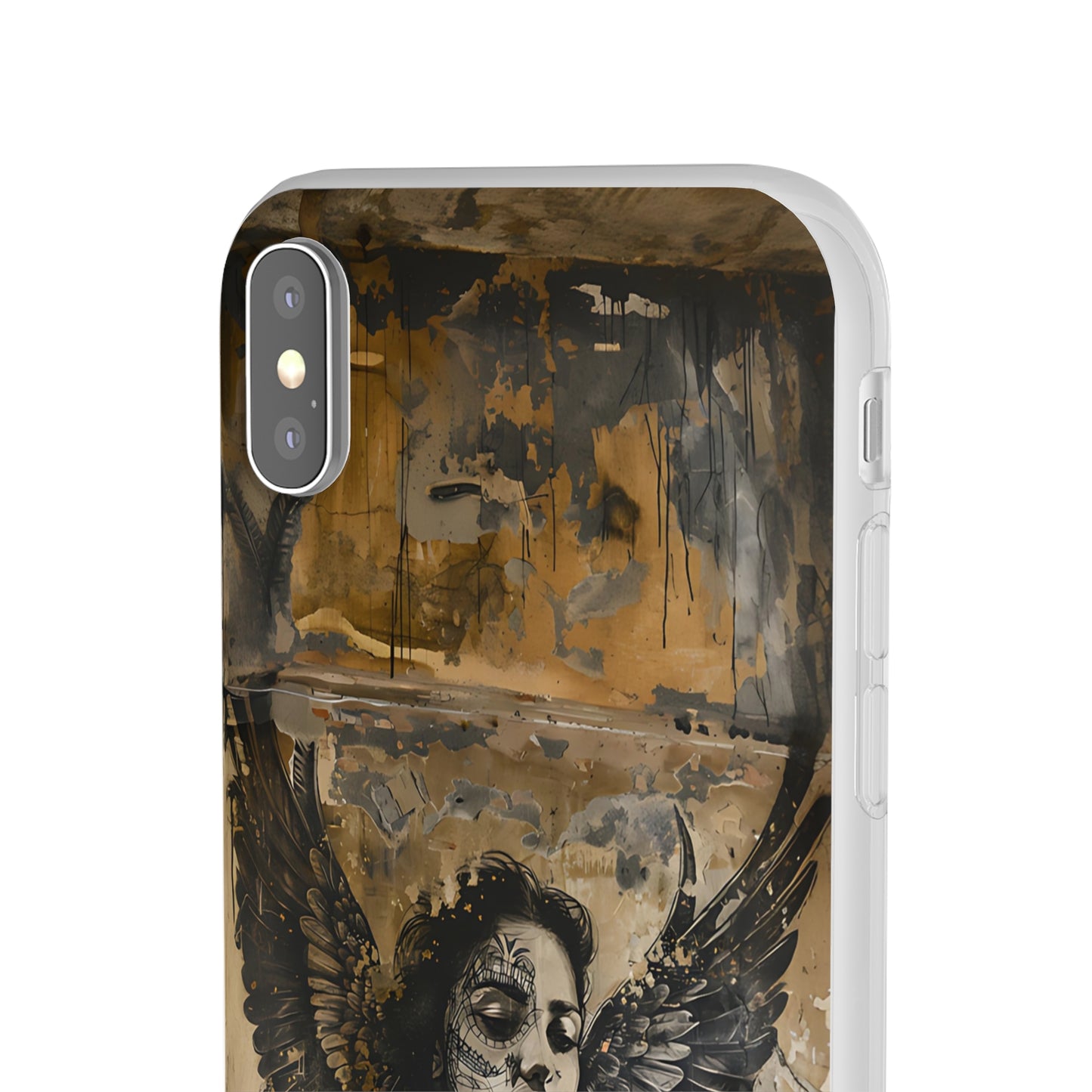 Vhils inspired Gothic Woman Phone Case