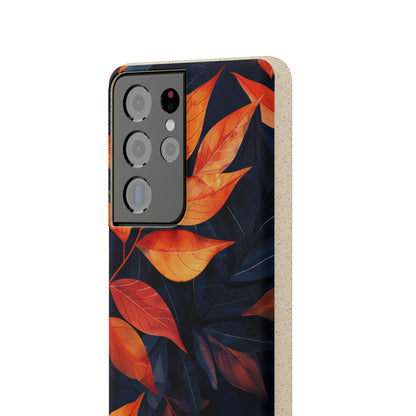 Autumnal Leaves Biodegradable Phone Case | iPhone / Samsung