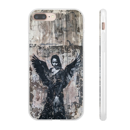 Vhils inspired Gothic Dark Angel Phone Case