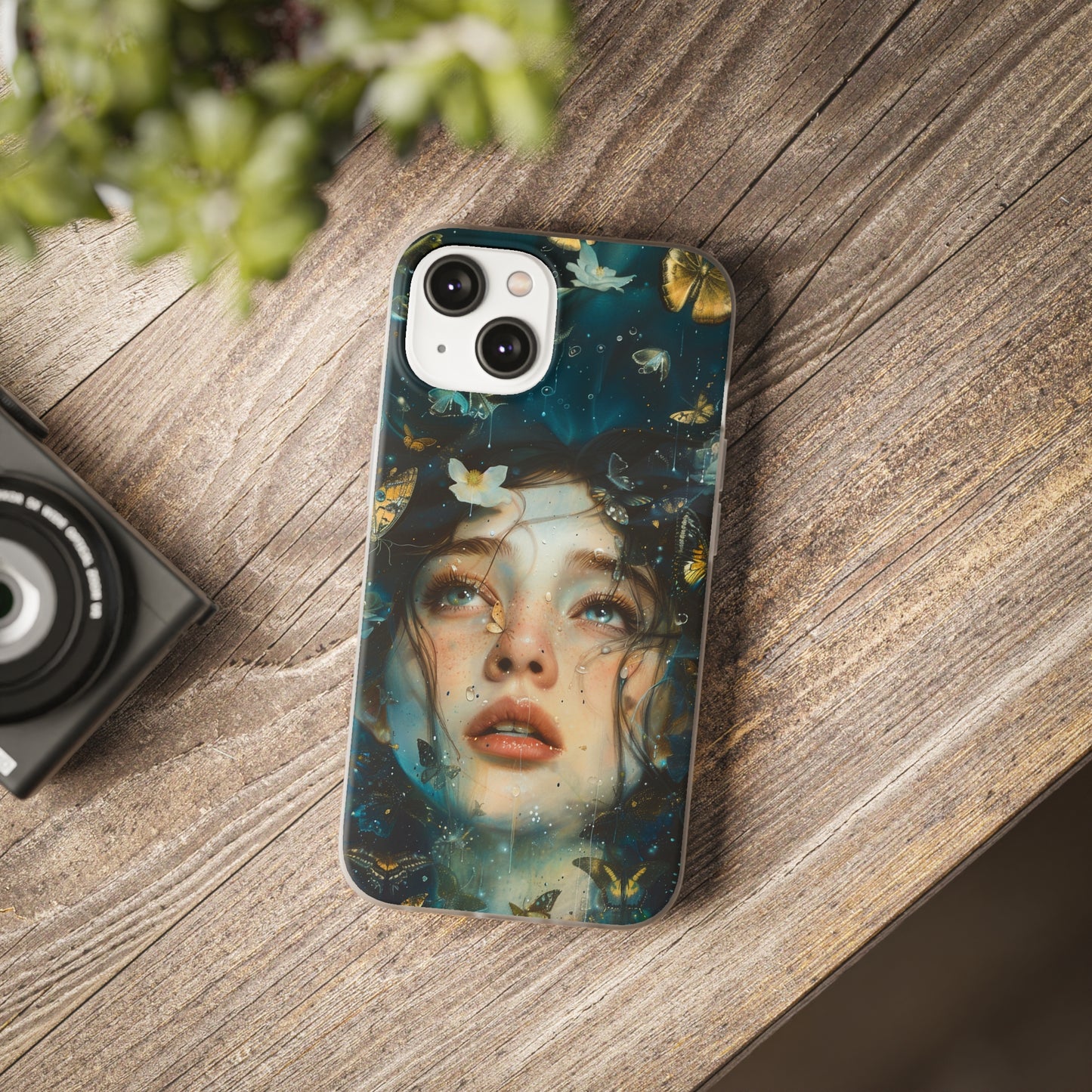 Girl under water contemporary style | iPhone/Samsung | Slimline Phone Case