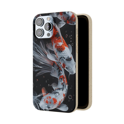 Realistic Koi Fish Biodegradable Phone Case | iPhone / Samsung