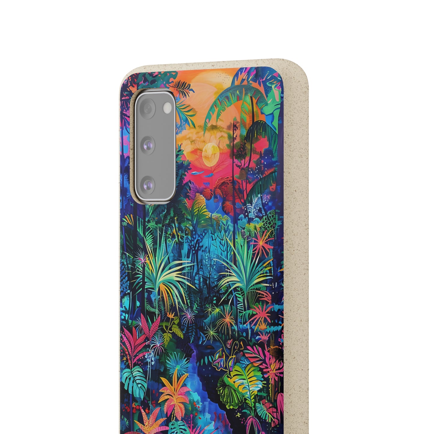 Colourful Rain Forest Biodegradable Phone Case | iPhone / Samsung