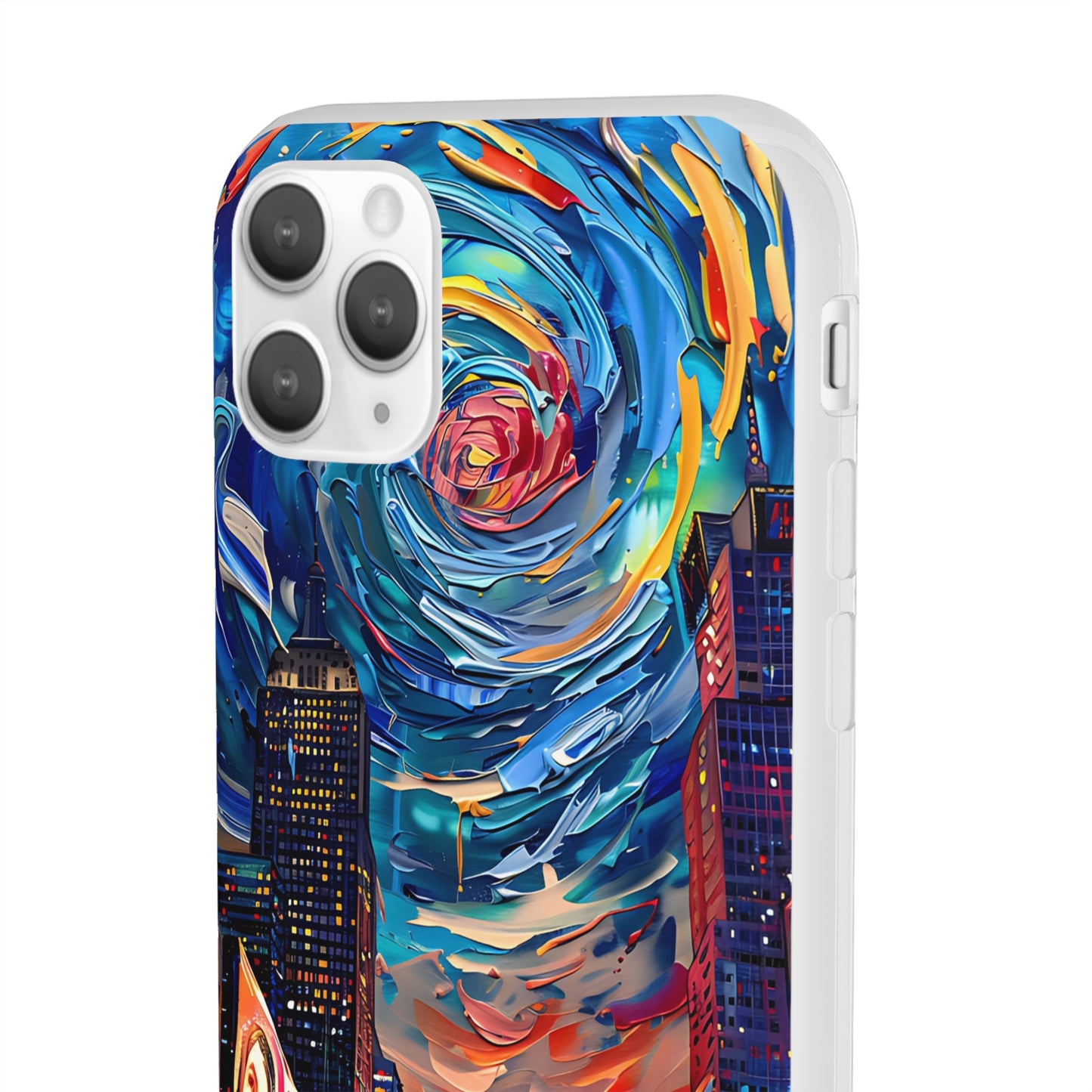 Van Gogh inspired City scene | iPhone/Samsung | Slimline Phone Case