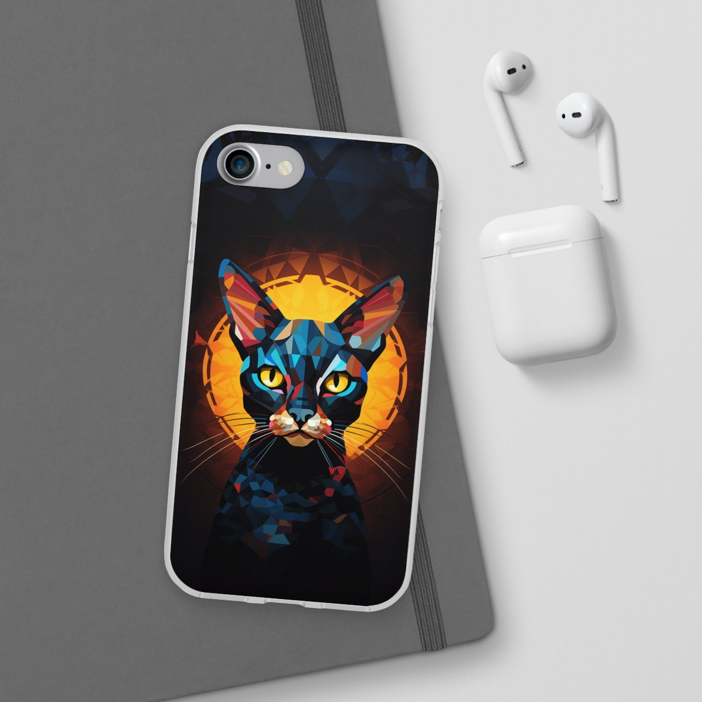 Cat Pattern Phone Case | iPhone / Samsung