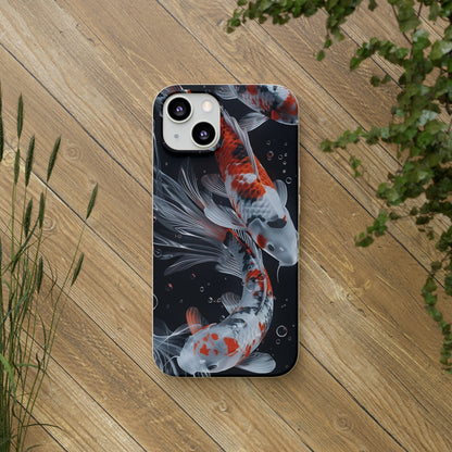 Realistic Koi Fish Biodegradable Phone Case | iPhone / Samsung