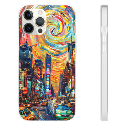 Van Gogh inspired City scene | iPhone/Samsung | Slimline Phone Case