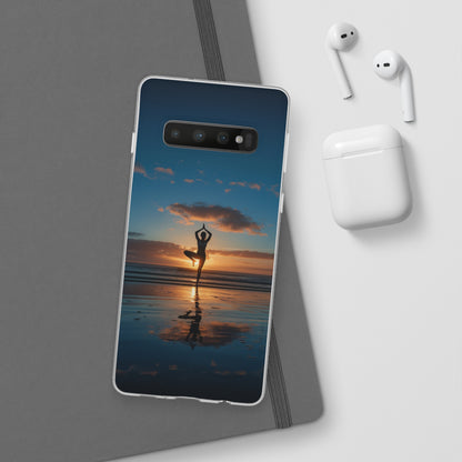 Yoga on the beach Phone Case | iPhone / Samsung