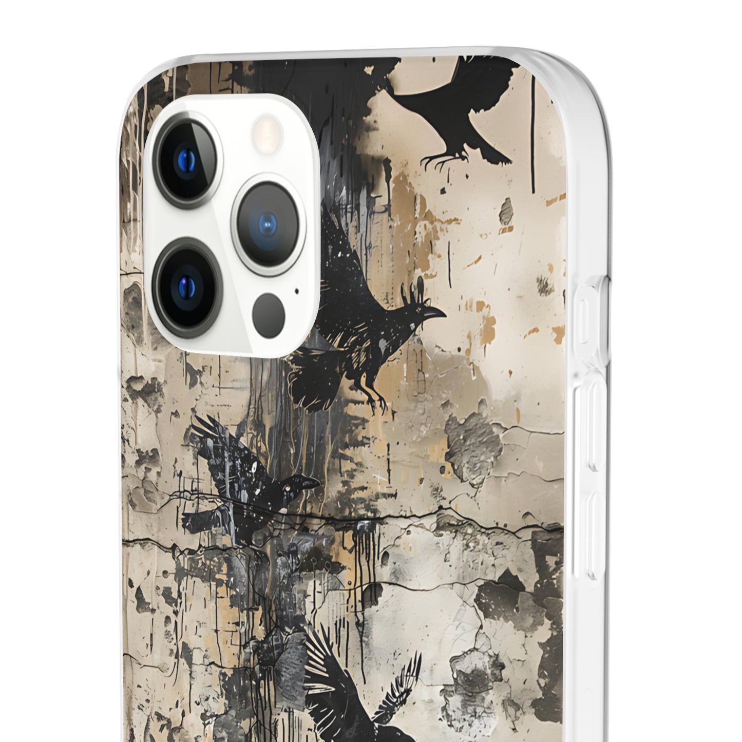 Vhils inspired birds Phone Case